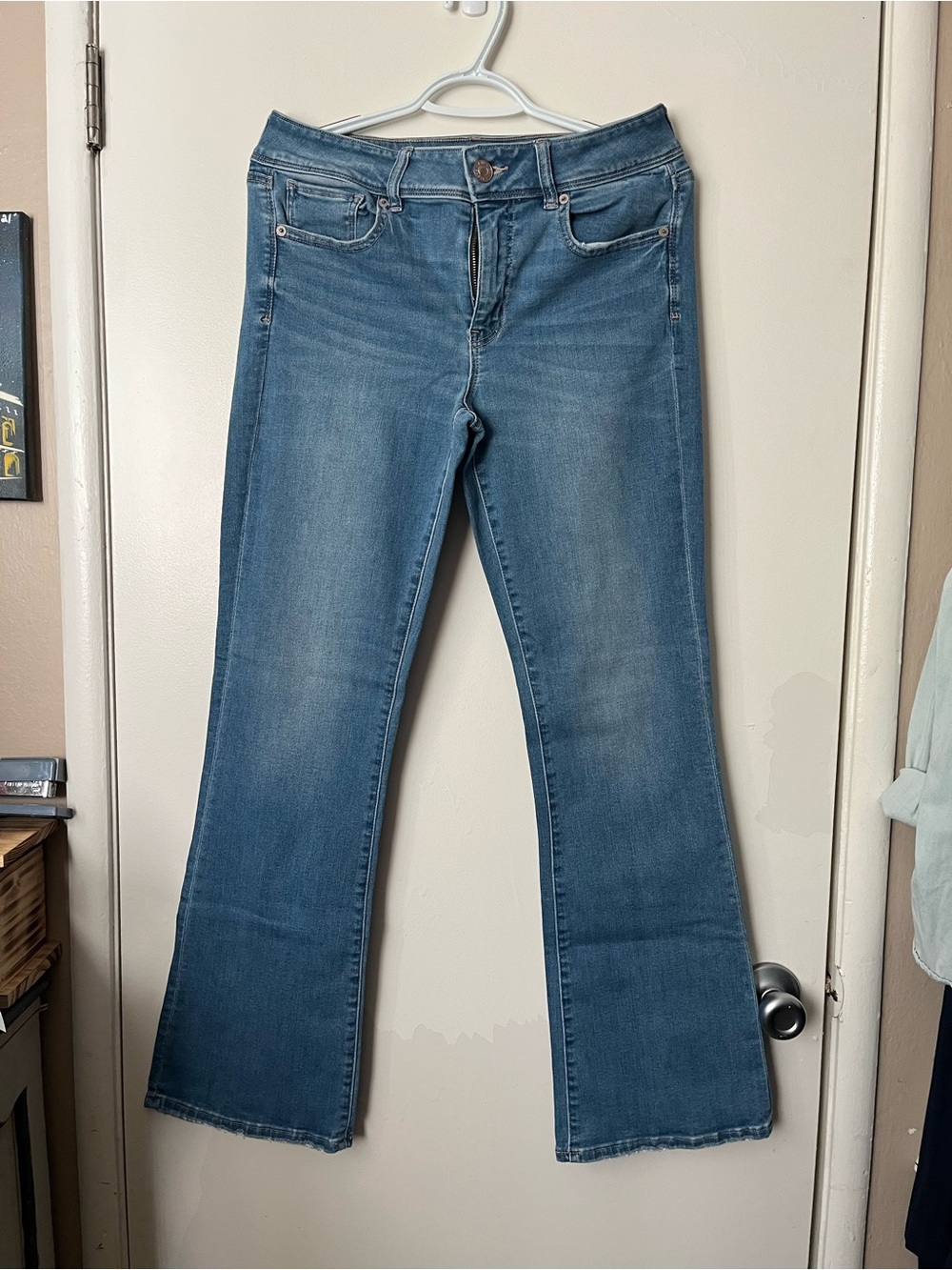 American Eagle Outfitters Women's Light Blue Bootcut Jeans